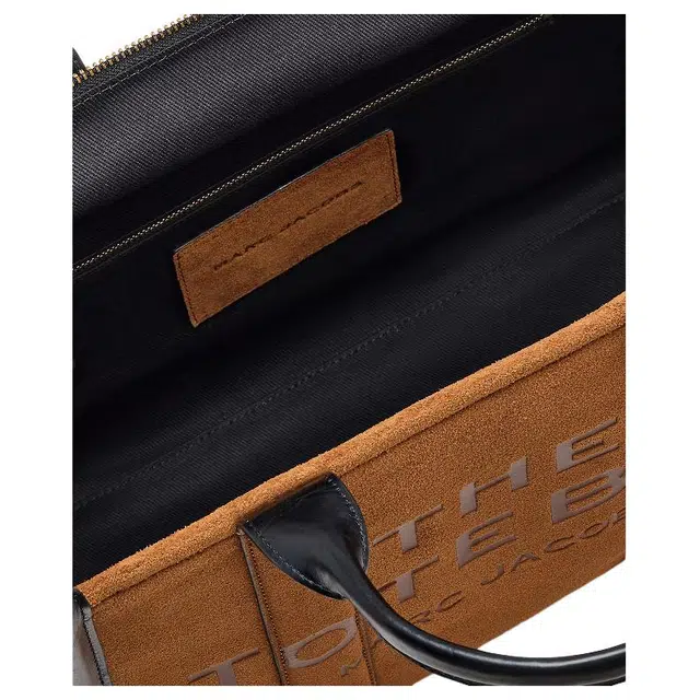 MARC JACOBS The Suede Tote Brown