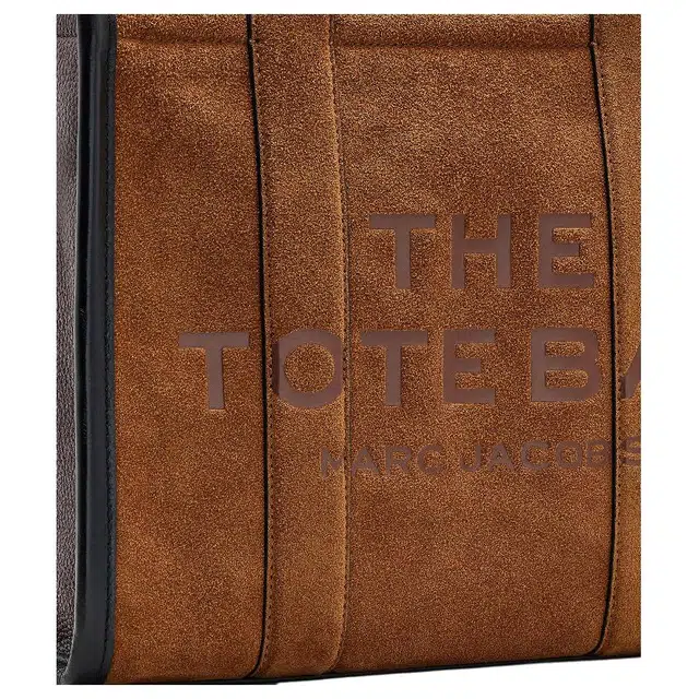 MARC JACOBS The Suede Tote Brown