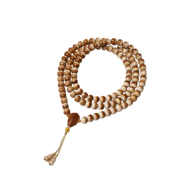 吉千年 【冰河时代】新中式复古潮流 招财进宝 好运 转运 平安顺遂 万年冰咖阴阳珠 猛犸 手串 男女同款情侣款