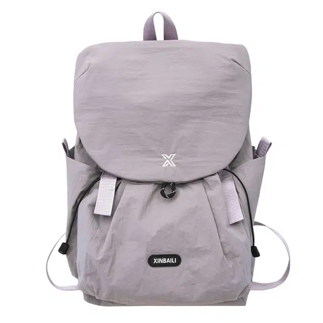 德力熊 潮牌大容量书包多功能电脑背包 尼龙 双肩包 常规 男女同款情侣款 多色