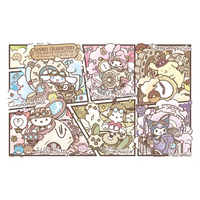 3D-JP x Sanrio 1000pcs H4058
