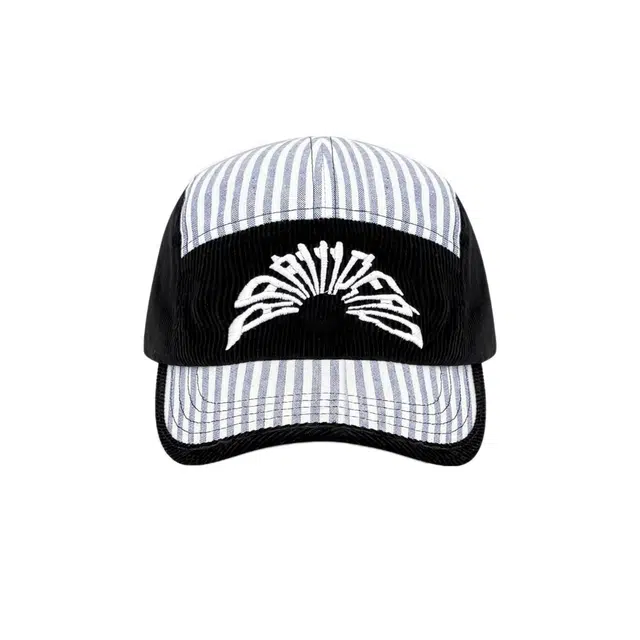 氧气樱桃 小众设计条纹拼接 灯芯绒 棒球帽 男女同款情侣款