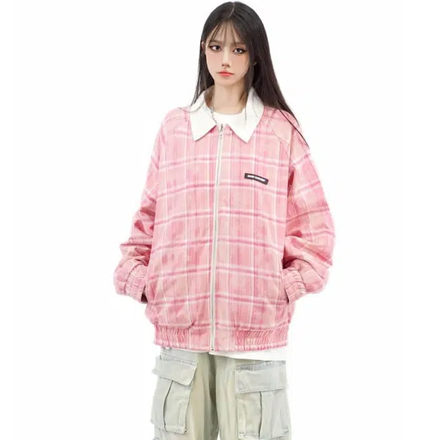 小卷要加油 时尚舒适休闲夹克 女款