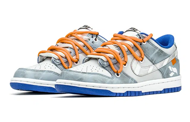 Nike Dunk Low GS Blue Grey Silver