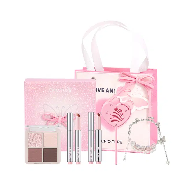 稚优泉 坠入星河彩妆礼盒 易上色自然修饰肤色