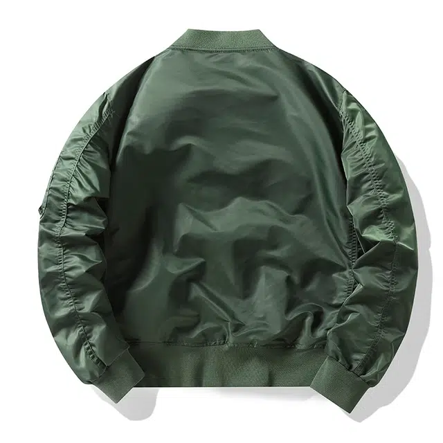 北极绒 飞行服男士春秋棒球服外套男飞行员夹克 男款