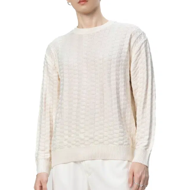 艾梵斯贝 高端轻奢美式复古潮流格纹日常通勤百搭宽松休闲商务学院风质感气质高级感针织柔软亲肤毛衣 男款