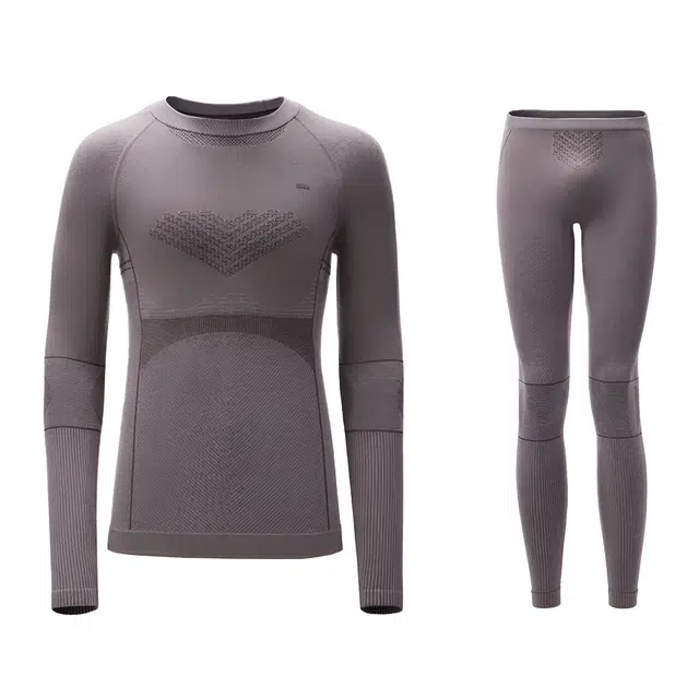 蕉下 秋冬舒适压缩内衣修身速干吸湿排汗紧身跑步户外骑行保暖套装 男款