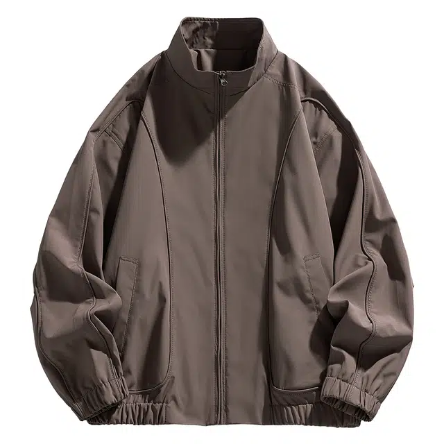贵人鸟 简型系列 立领防风潮流美式复古百搭宽松休闲解构飞行员夹克外套 男女同款