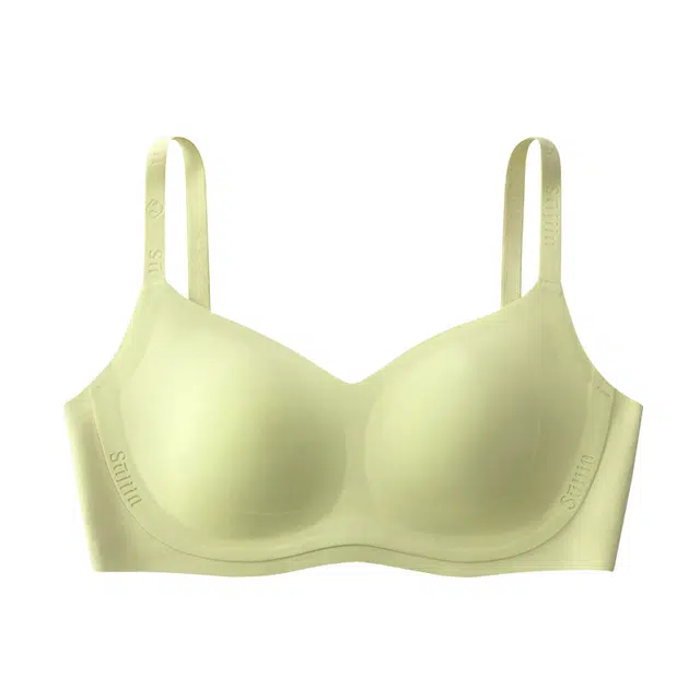 素肌良品 无痕无钢圈收副乳简约大胸显小文胸 女款