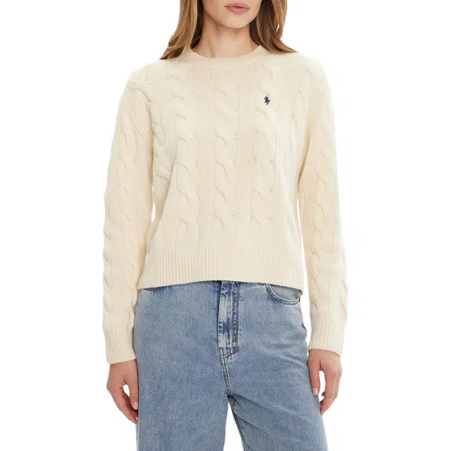 Polo Ralph Lauren FW25 Wool Cashmere Crewneck Sweater