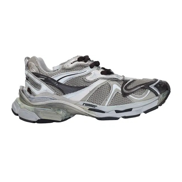 Balenciaga Runner White Silver