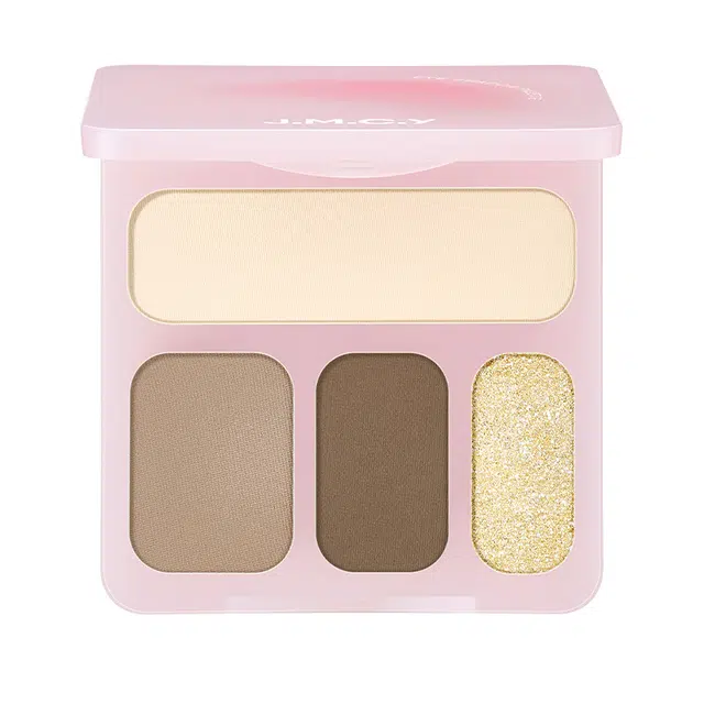 健美创研 四色眼影盘 易上色自然持久不脱妆眼部修饰