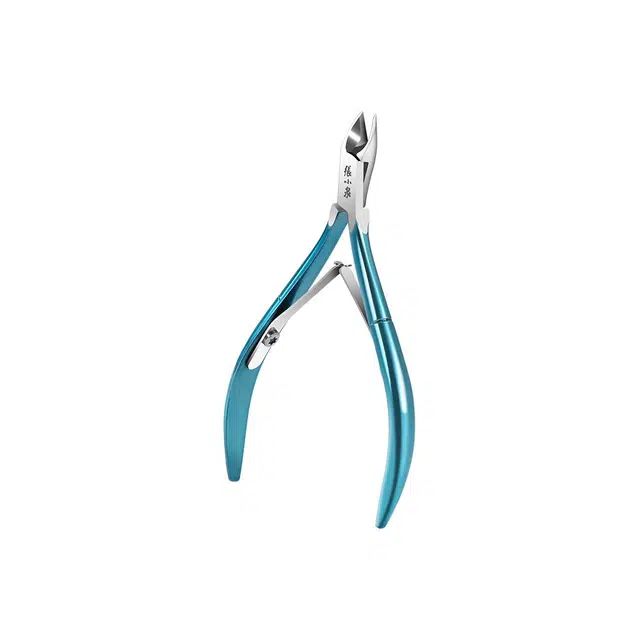 张小泉 绿色手指脚趾剪死皮钳小巧 美甲工具