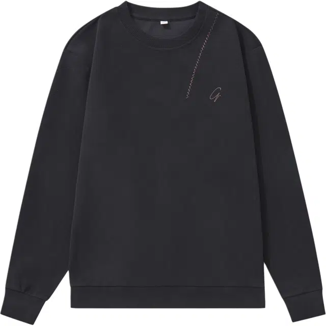 希越 春秋款宽松圆领美式潮牌长袖卫衣 男款