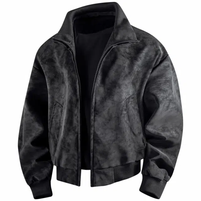 PRESSURE Vintage Double Zipper Jacket