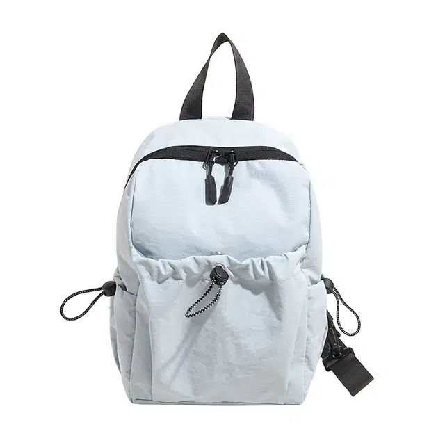 德力熊 轻便简约背包小众设计斜挎包 尼龙 胸包 常规 男女同款情侣款 多色