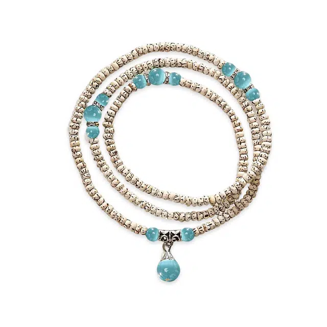 百慕眸 招财纳福转运珠 八方来财多圈聚财 新中式文玩小众显白设计 #好运 星月菩提 手串 男女同款情侣款