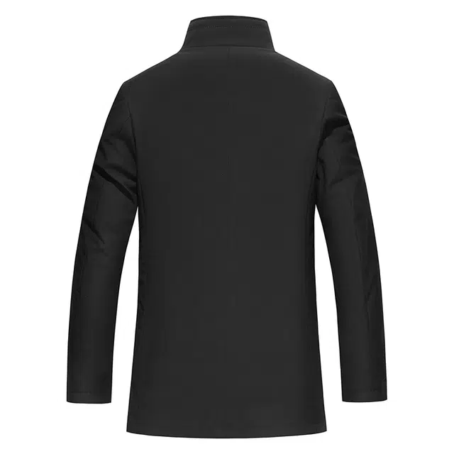 比利斯山羊 时尚毛领水貂内胆派克服外套 男女同款