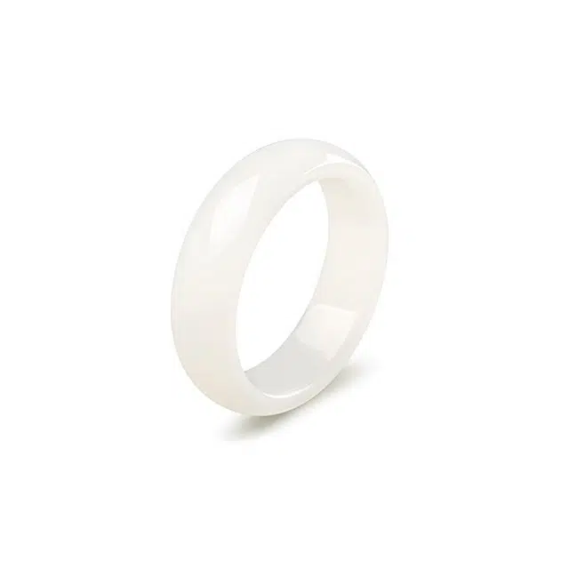 【爱在朝夕|定情平安扣】 岁月静好 素圈情侣尾戒 恋爱告白情定一生 三生三世经典时尚百搭高级感小众设计#好运 菩提根 戒指 男女同款情侣款