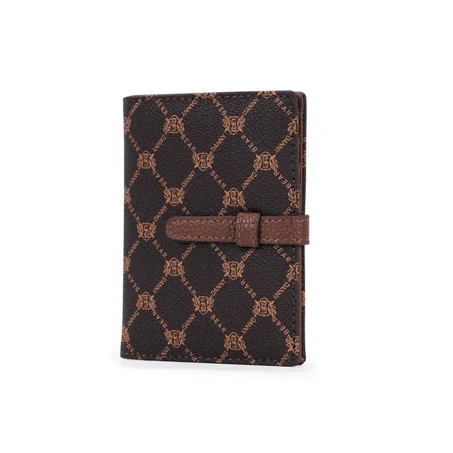 Dannybear Multi-Layer Wallet Coffee Plaid Bear