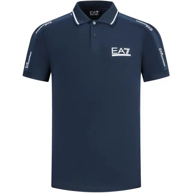 Emporio Armani EA7 SS24 Polo Navy