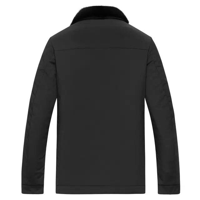 比利斯山羊 翻领水貂内胆派克服外套 男女同款