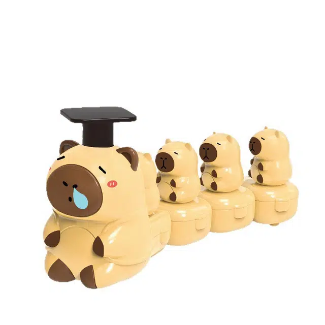 极慧猫 水豚鼠按压娃车 滑行玩具