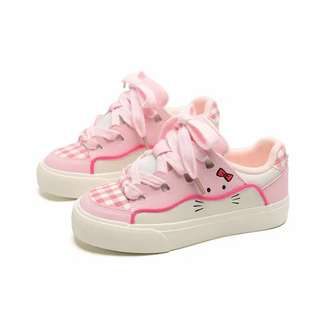 OAOQ Cat Casual Sneakers