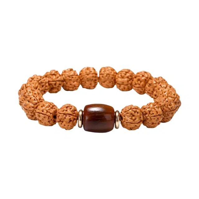 宣华意 矮桩粗筋满肉高油高密盘玩 新中式复古轻奢高端 佛珠文玩 单圈#好运 金刚菩提 手串 男女同款情侣款