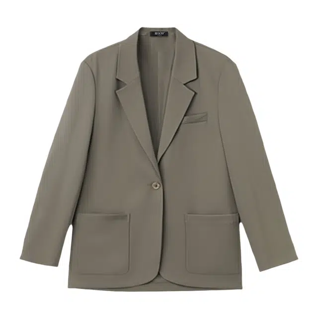潞优野 【早秋服饰上新】极简宽松通勤休闲高级外搭西装 女款