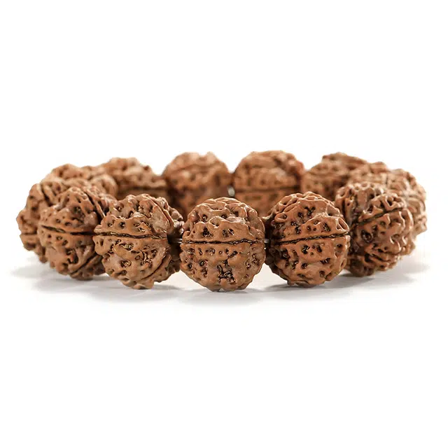 宣华意 【高品质】尼泊尔高油高密黄皮满肉双龙纹 新中式 轻奢高端 文玩佛珠念珠#好运 金刚菩提 手串 男女同款情侣款