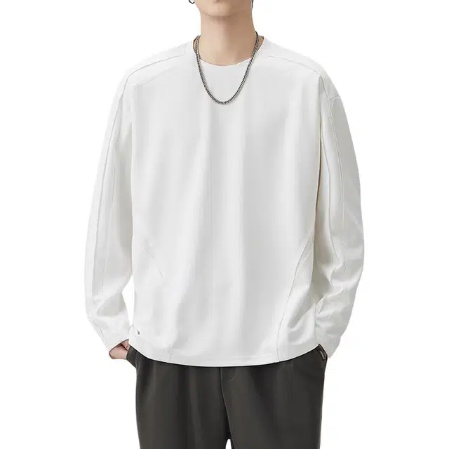 金盾 速干圆领套头舒适长袖卫衣 男款