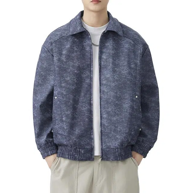 金盾 秋季时尚宽松夹克外套 男款