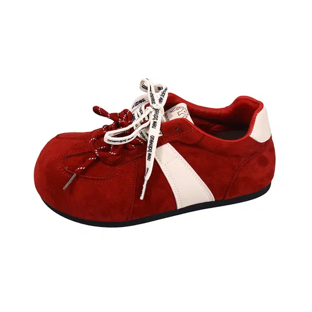 时尚复古韩版百搭舒适轻便德训运动鞋 低帮 生活休闲鞋 女