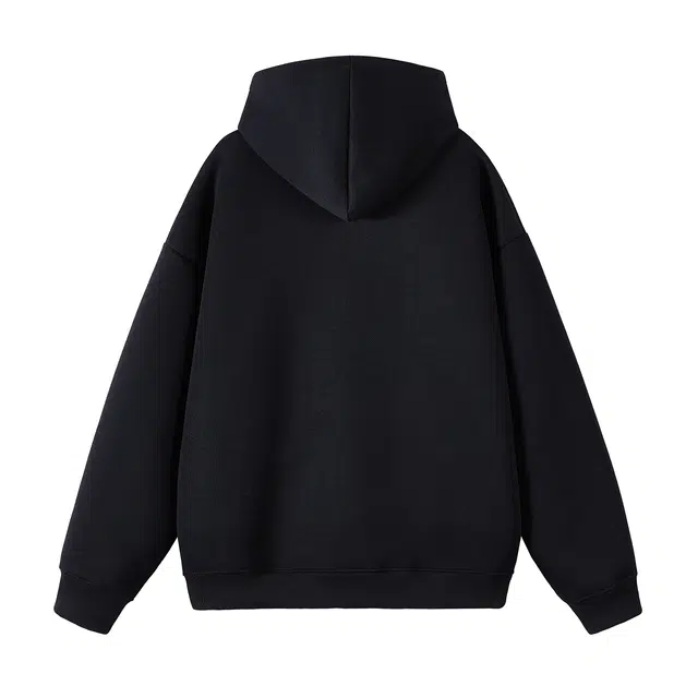 棉基因 早秋国潮日落校园浪漫学院风男生帽子高街潮牌经典辣妹韩系女潮男青少年复古男装户外通勤慵懒风基础款打底连帽卫衣 男女同款