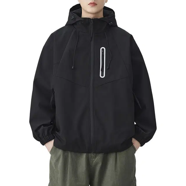 金盾 潮流长袖时尚夹克外套 男款