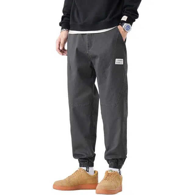 金盾 长裤时尚潮牌休闲裤 男款