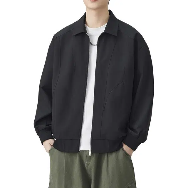 金盾 秋季复古时尚夹克外套 男款