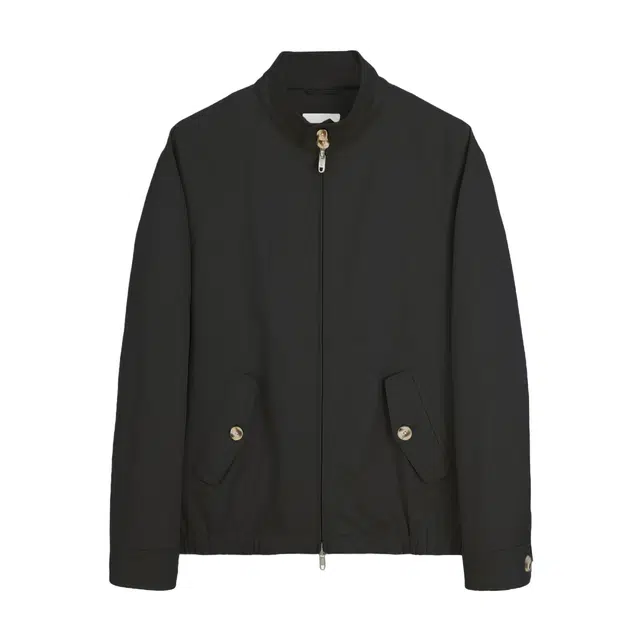 丹宁哲学 高档莱赛尔棉面料复古格纹内里纯色标准夹克 男款