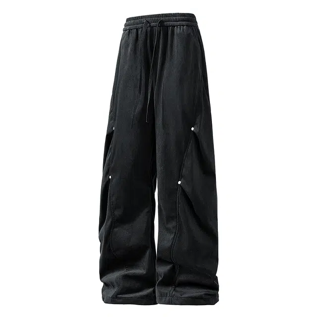 金盾 秋季潮牌美式工装直筒裤高街宽松长裤休闲裤 男款