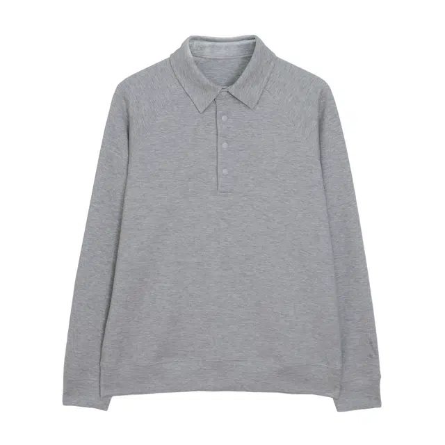 丹宁哲学 轻量舒适珠地纯色插肩袖极简风套头卫衣 男款