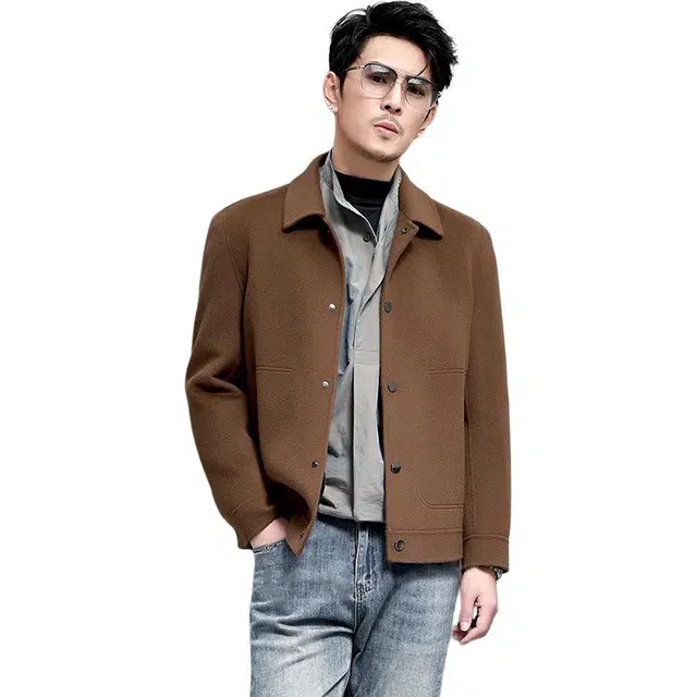 比利斯山羊 休闲舒适百搭长袖大衣 男女同款