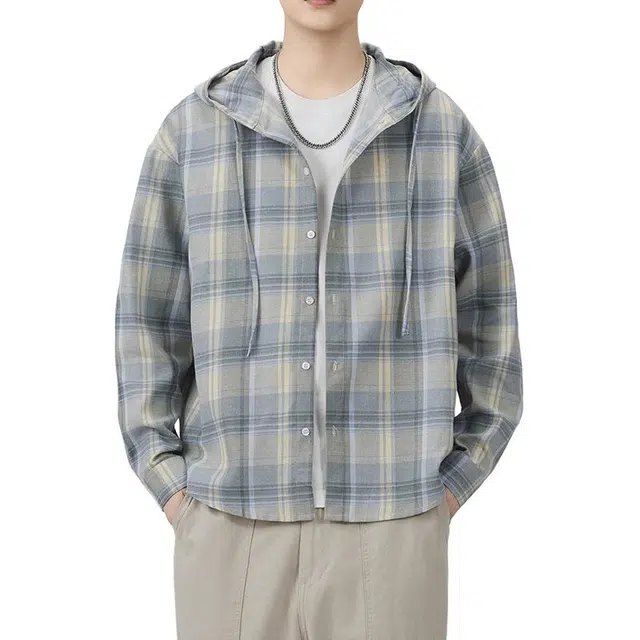 金盾 长袖外套衬衣衬衫 男款