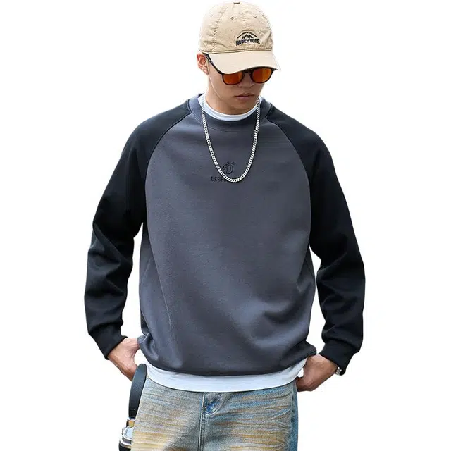 金盾 美式潮牌套头上衣卫衣 男款