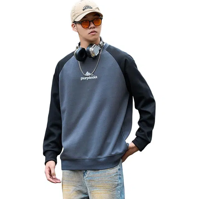 金盾 休闲潮牌宽松上衣卫衣 男款