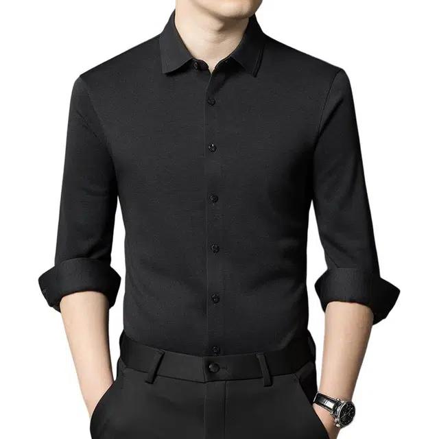 太子龍 长袖轻奢时尚百搭商务休闲舒适透气衬衣衬衫 男款