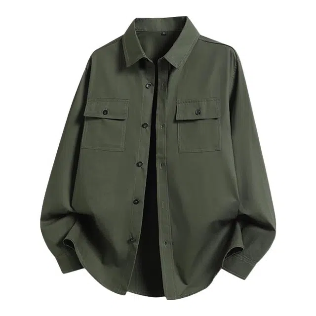 金盾 长袖工装韩版时尚衬衫 男款