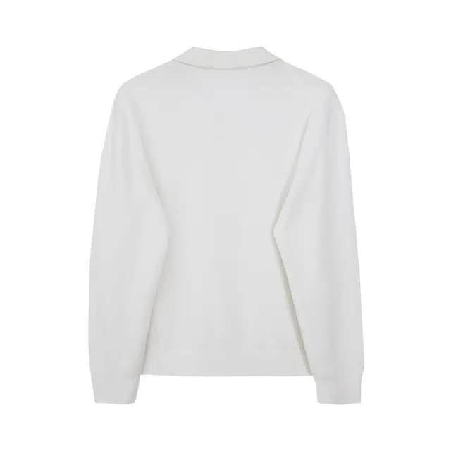 丹宁哲学 羊毛混纺秋冬季海鸥领针织衫 男款