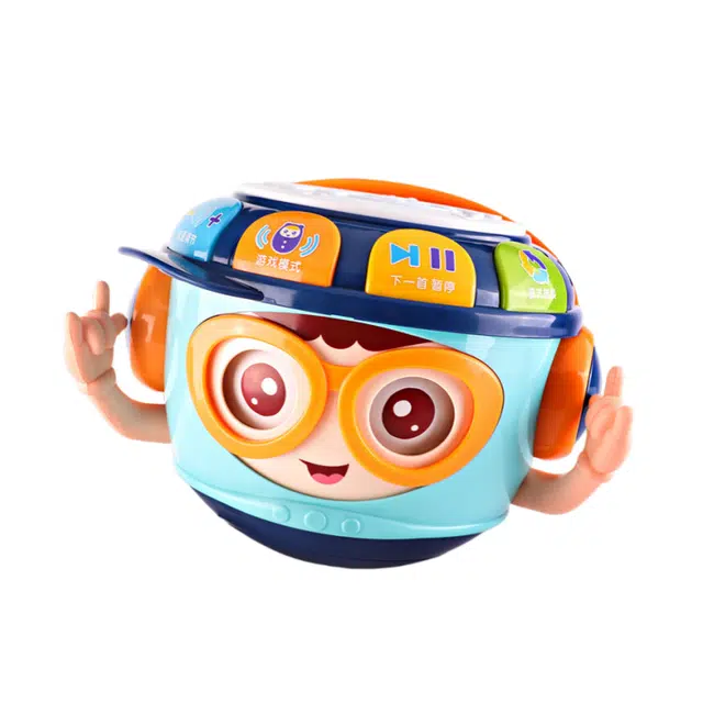 咕轹 拍拍鼓不倒翁 早教教具